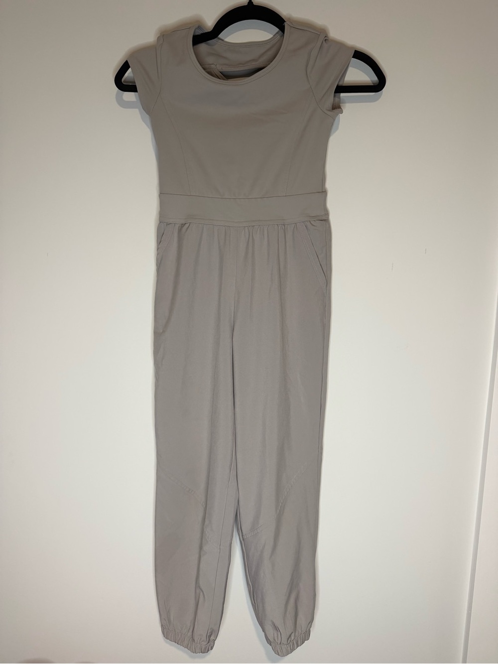 Abercrombie YPB Girls Grey Sleeveless Jumpsuit